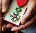 Legion of Honor presented to Nat Landes
